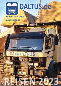 Unterwegs mit dem Dachzeltbus. Wir bieten ein umfangreiches Rahmenprogramm an Wanderungen, aktiven Unternehmungen und natürlich auch kulturellen Zielen. Jeder Mitreisende findet dennoch genügend Freiraum für selbständige Unternehmungen.
Daltus Reisen